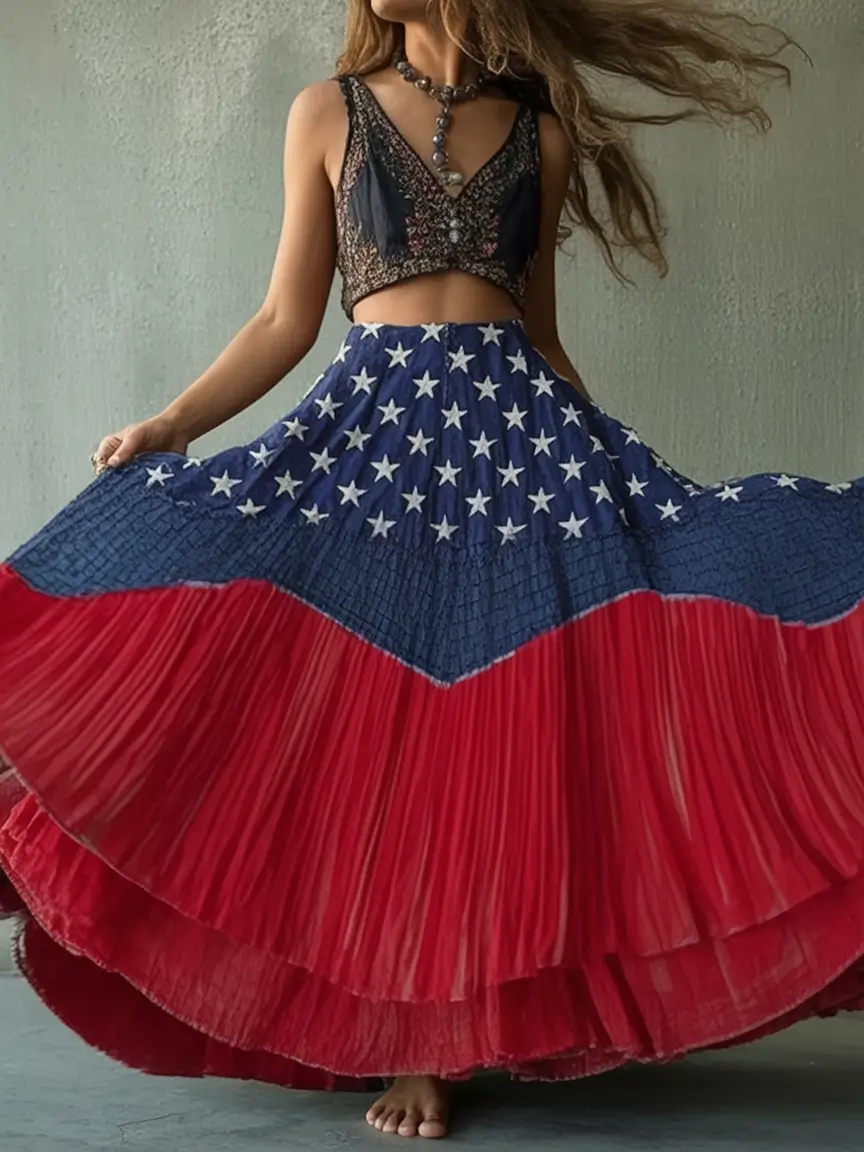 4th of July Outfits That Sparkle in 2025 Bohemian Stars and Stripes