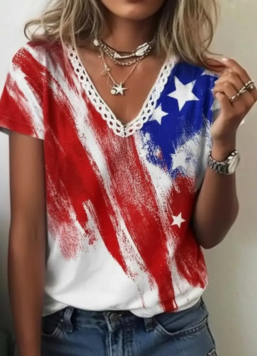 4th of July Outfits That Sparkle in 2025 Abstract Americana With a Feminine Edge
