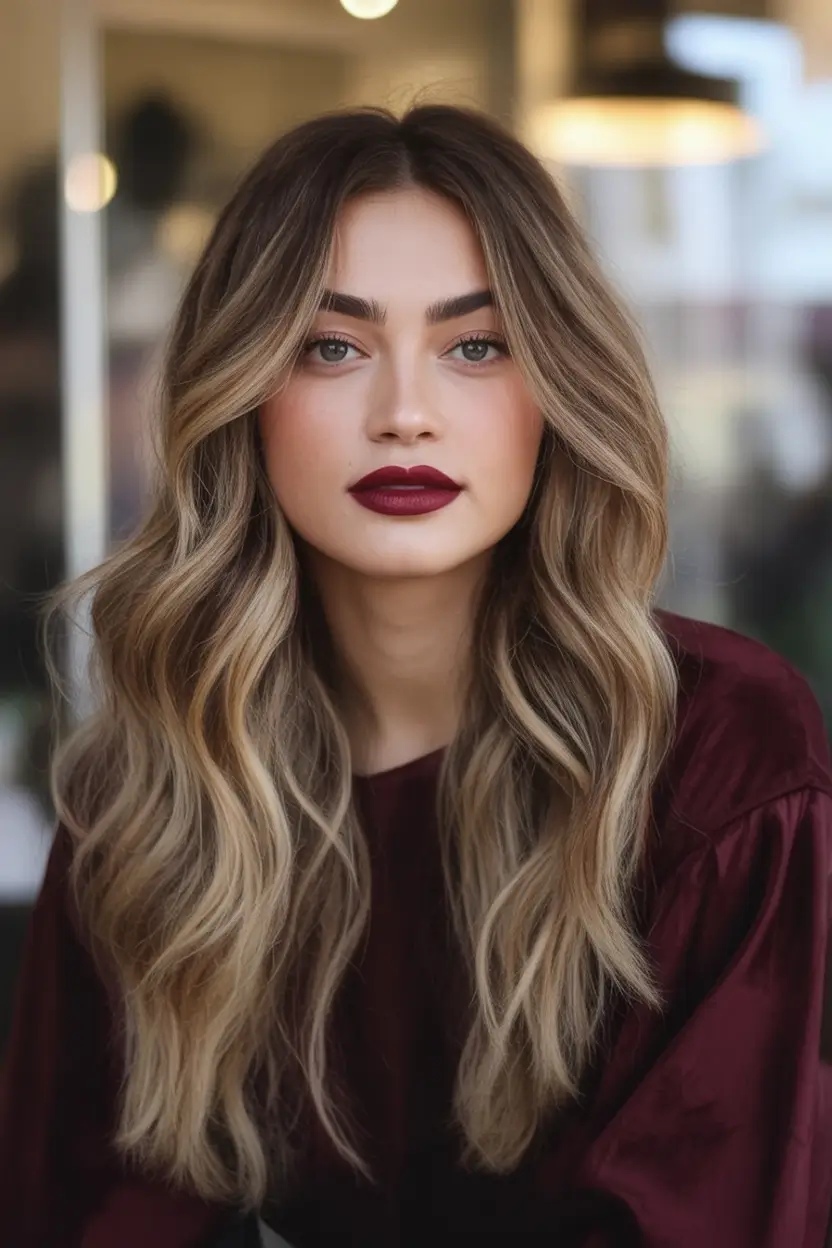 August Hair Color Ideas 2025 Honey Bronde Glamour With Soft Dimension