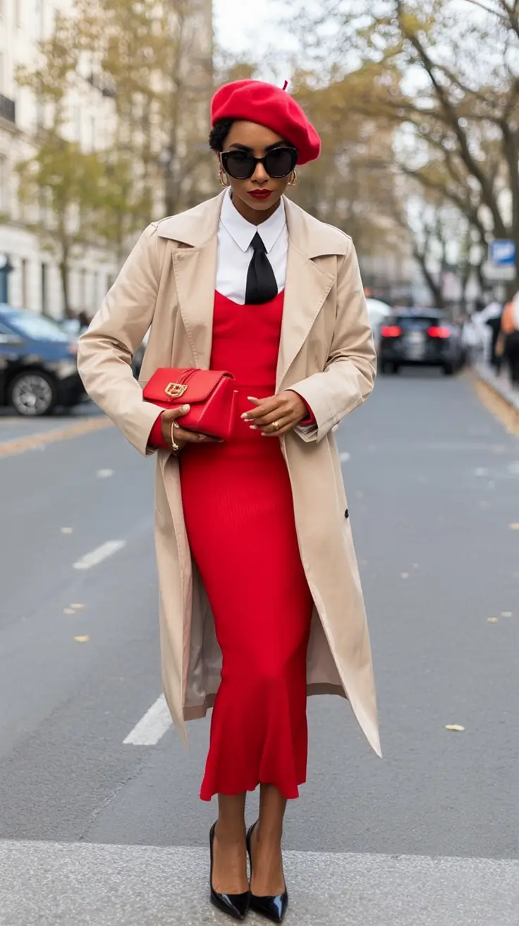 Autumn Fashion outfits for 2025 Parisian Punch