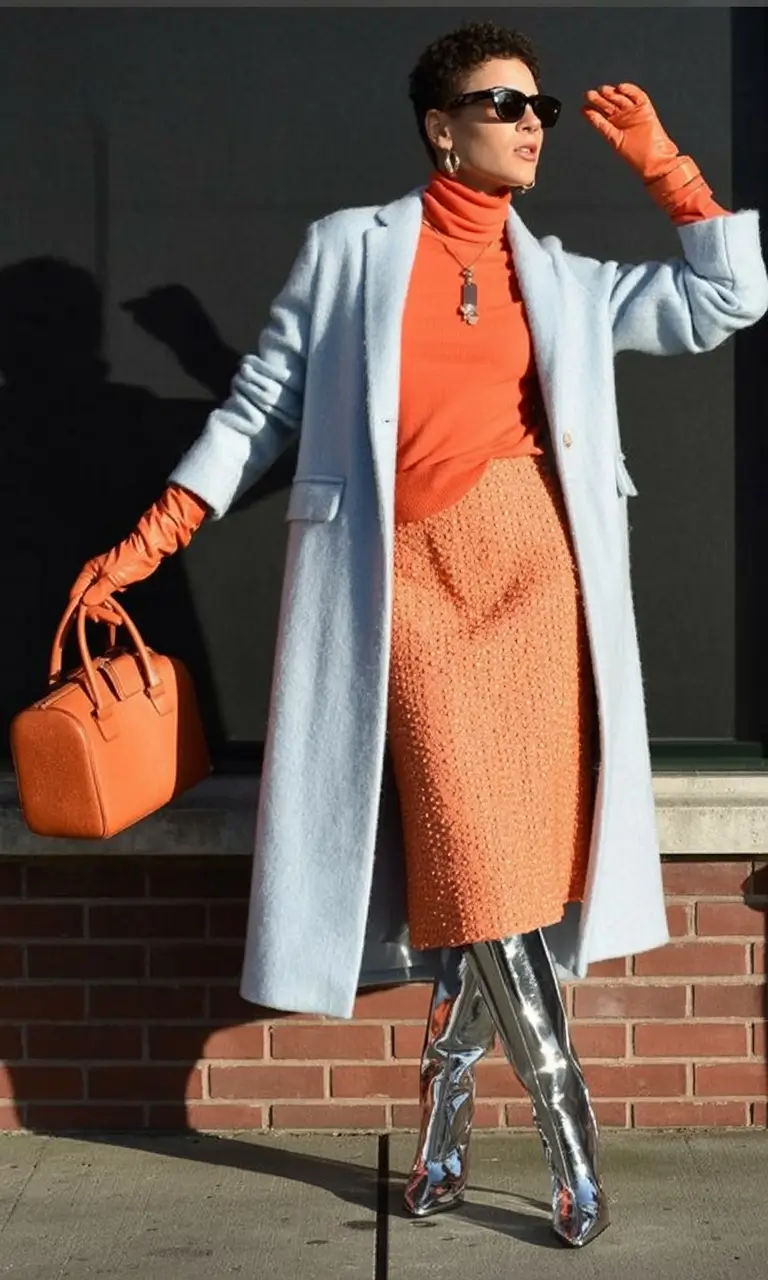 Autumn Fashion outfits for 2025 Copper and Chrome