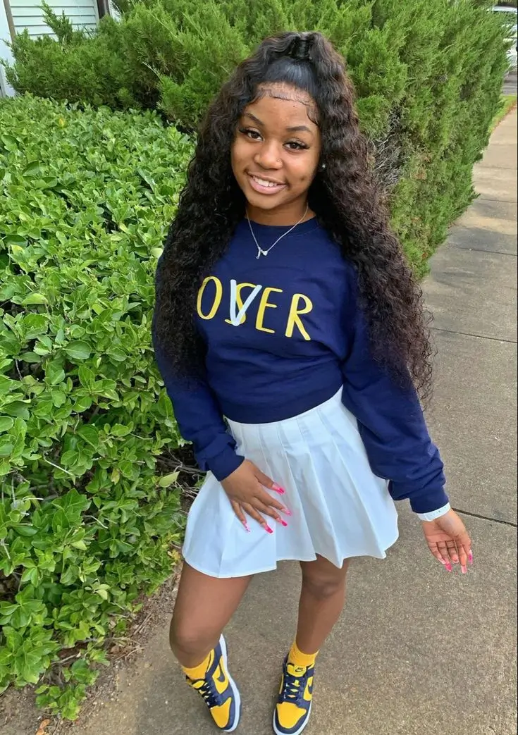 back to school outfits for teens ideas 2025 Tenniscore with a Graphic Twist