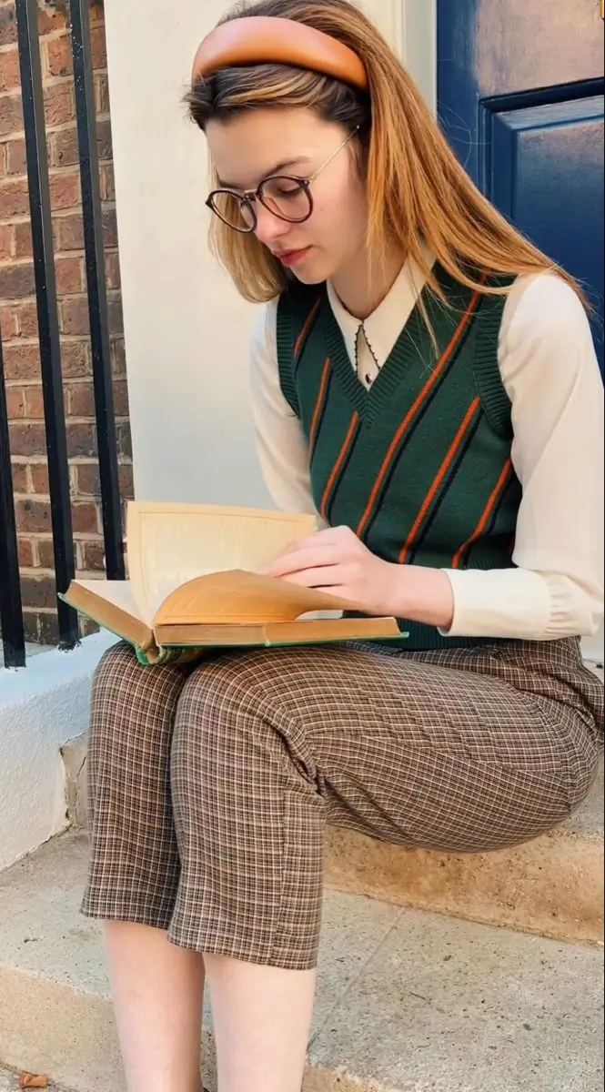 back to school outfits for teens ideas 2025 Retro Preppy Vibes with a Twist