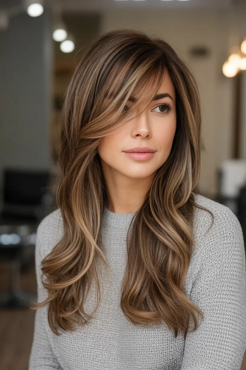 Best Fall 2025 Haircuts for Women The Lifted Lob with Hidden Volume