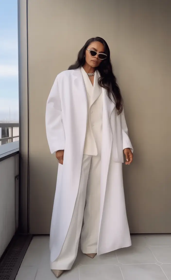fall outfits for women over 50 Winter White Energy
