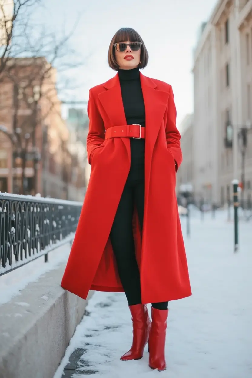 Easy and stylish fall outfits in 2025 Scarlet Power Layer