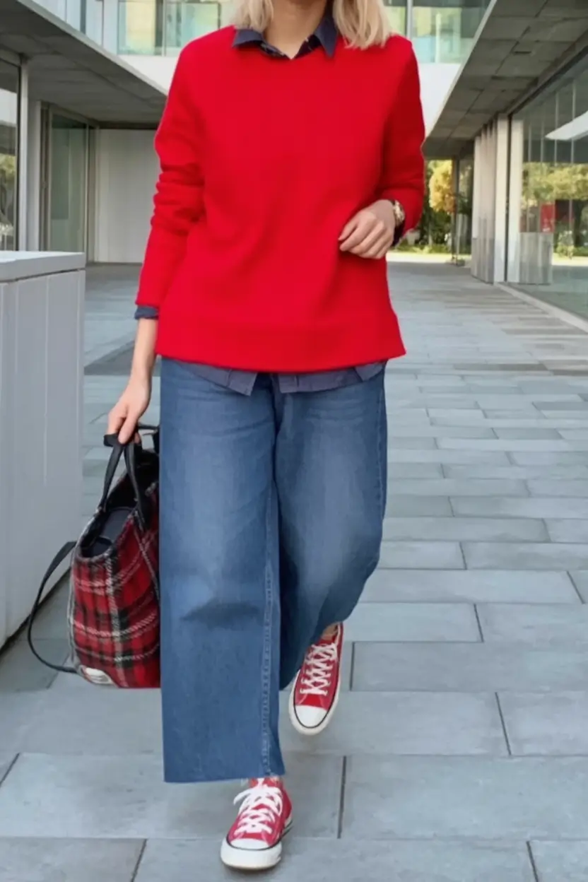 Easy and stylish fall outfits in 2025 Classic Meets Campus Casual