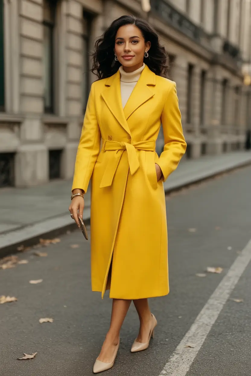 Easy and stylish fall outfits in 2025 Golden Hour Classic