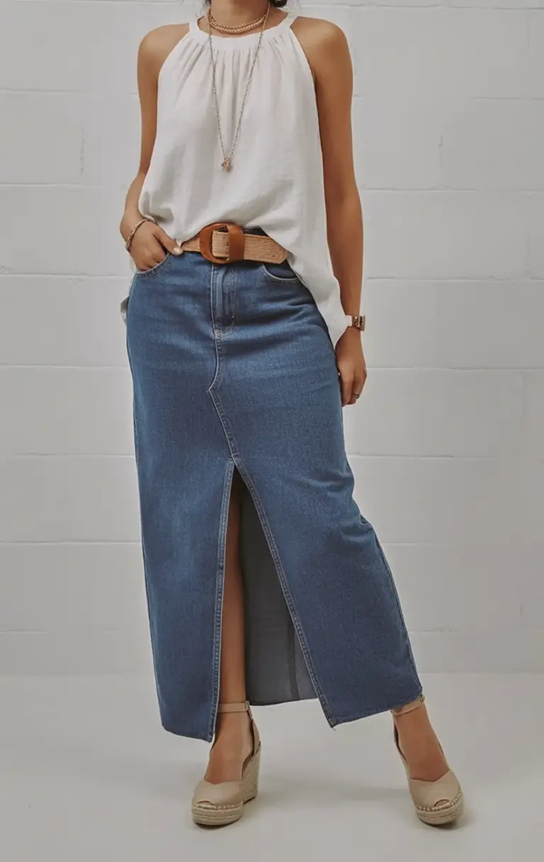 end of summer outfits ideas 2025 Denim Done Right