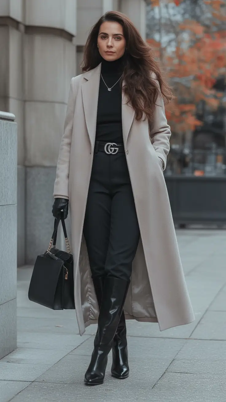 Fall 2025 Fashion Inspiration for Stylish Women Urban Sleek with a Power Spin