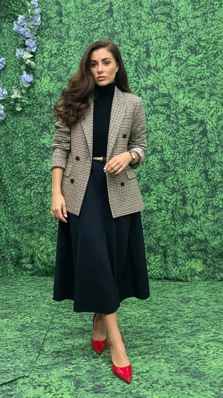 Fall 2025 Fashion Inspiration for Stylish Women Retro Meets Academic Revival
