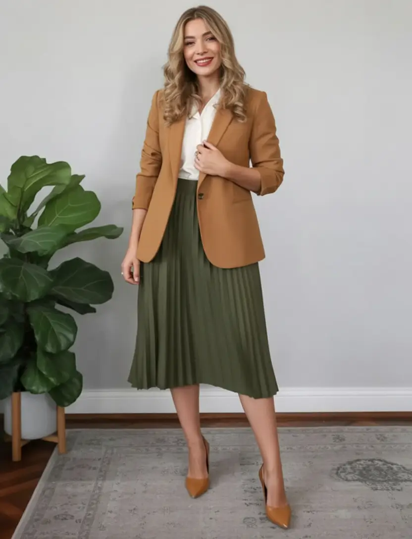 Fall 2025 Fashion Inspiration for Stylish Women Rustic Prep with a Soft Touch