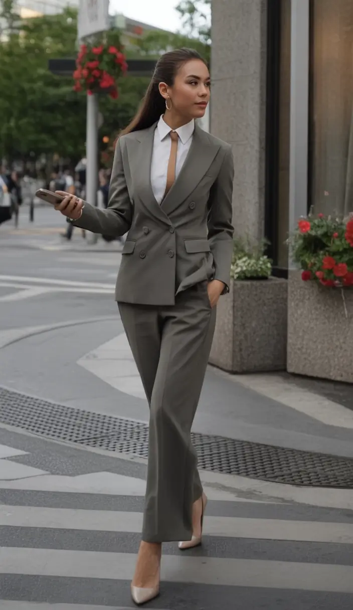 Fall 2025 Fashion Inspiration for Stylish Women Olive Power Moves