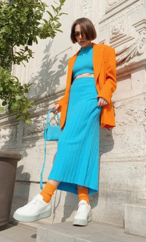 Fall Fashion 2025: Cute outfits Women Will Love Orange + Aqua = Style Chemistry
