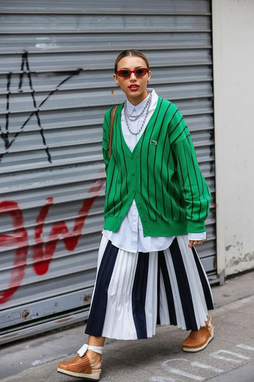 Fall Fashion 2025: Cute outfits Women Will Love Varsity Chic with a Twist
