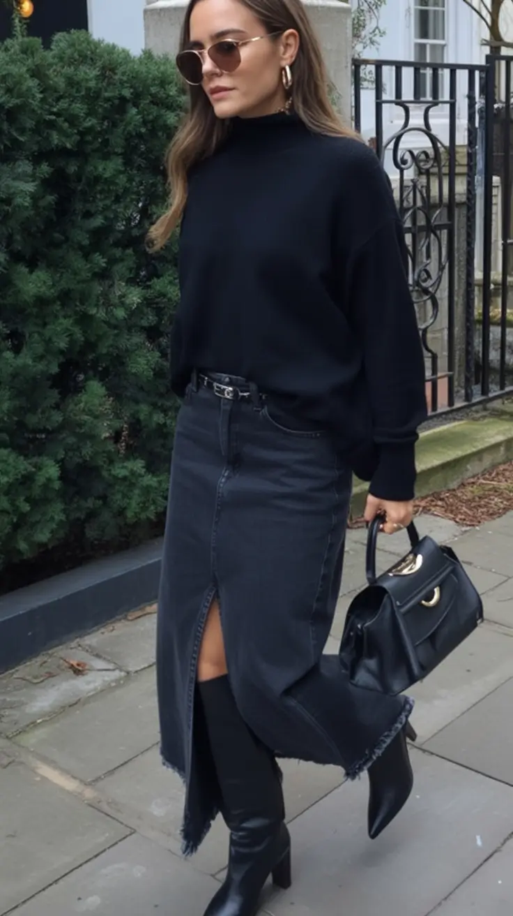 Fall Fashion 2025: Cute outfits Women Will Love Monochrome with a Kick