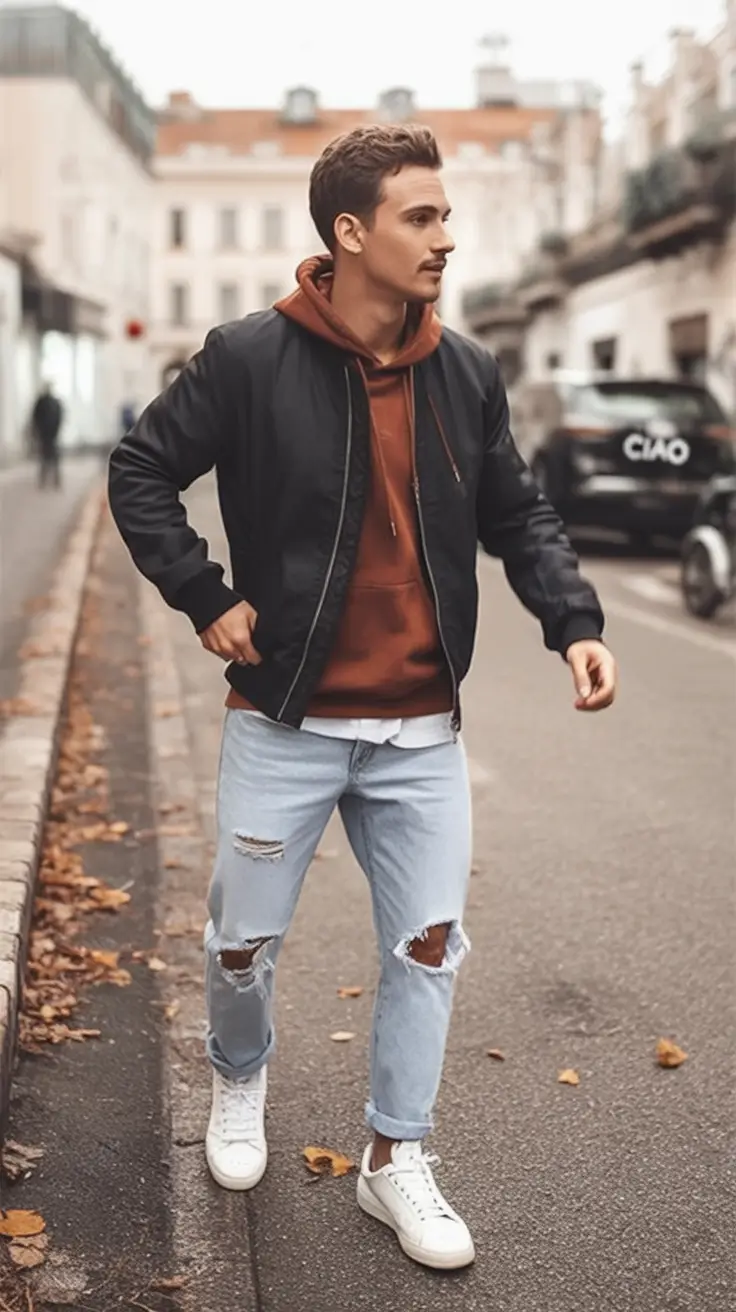 fall fashion guide - outfits for men 2025 Ripped and Ready