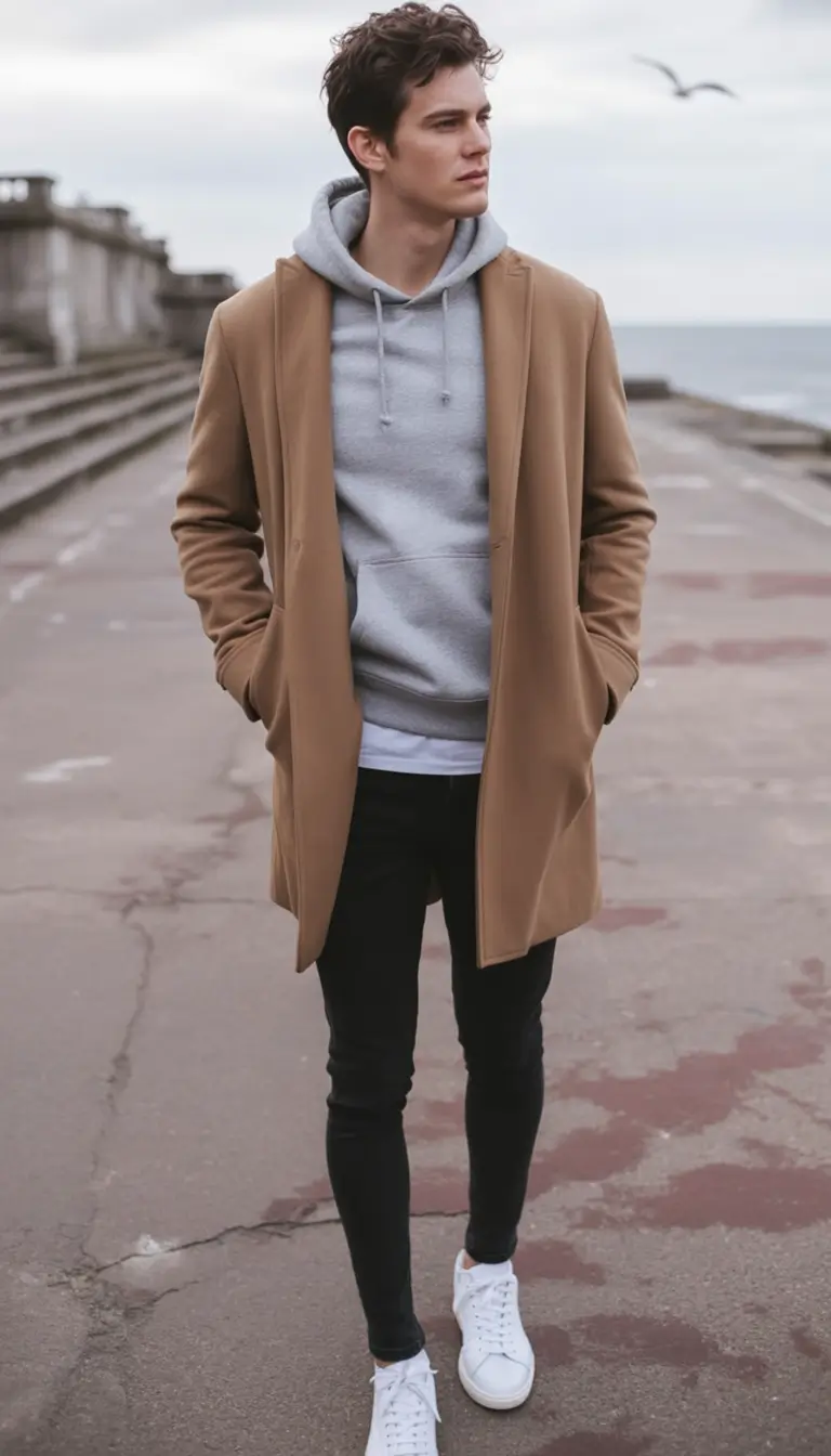 fall fashion guide - outfits for men 2025 Cityside Camel Confidence