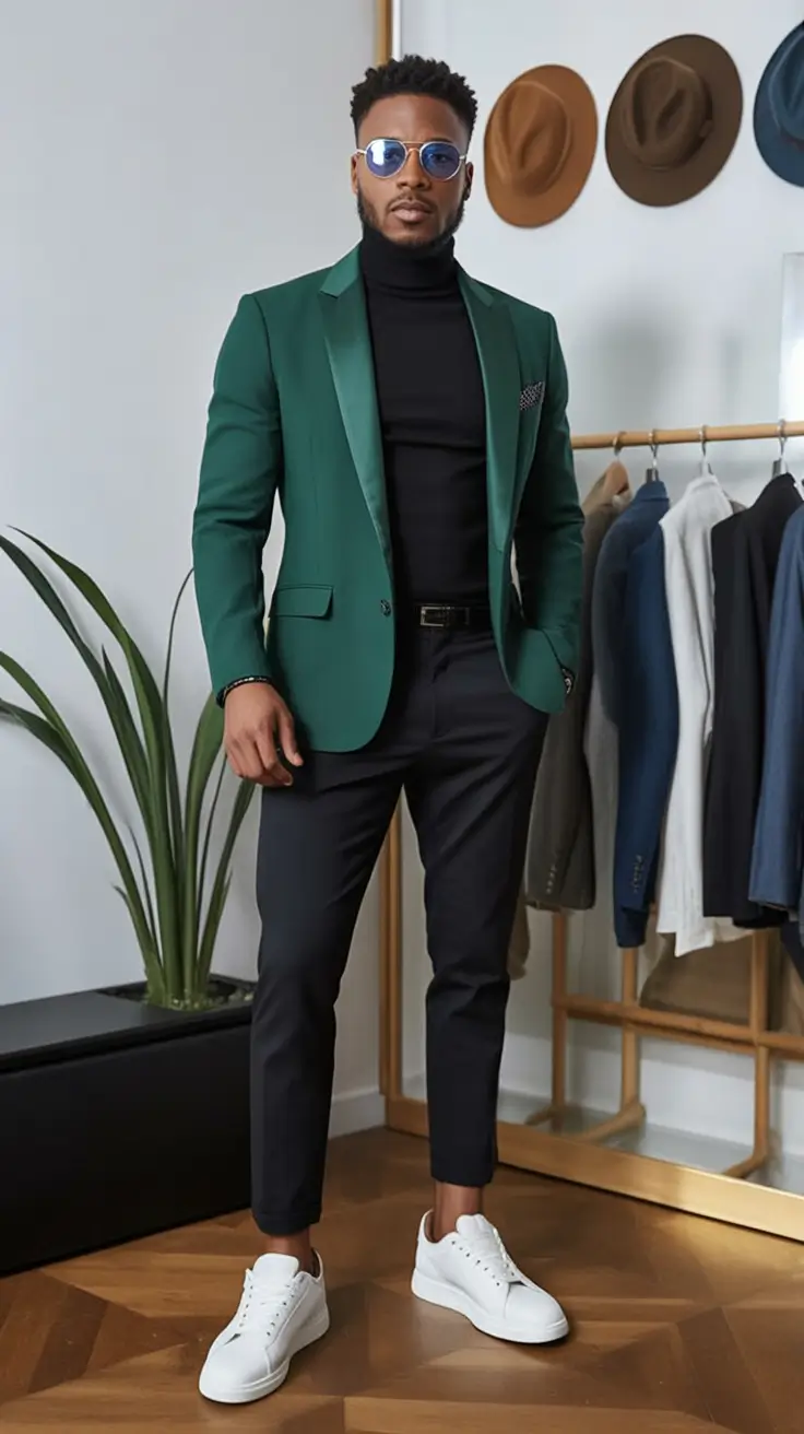 fall fashion guide - outfits for men 2025 Emerald Executive