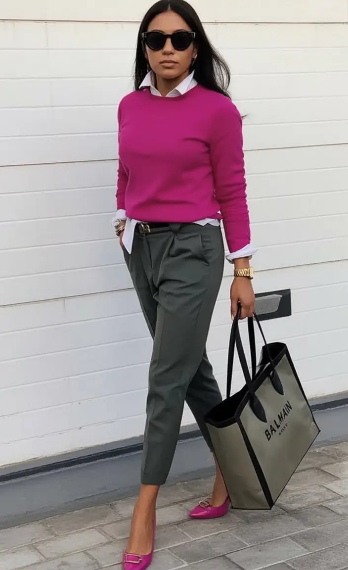 fall old money outfits ideas 2025 Color Pop Society
