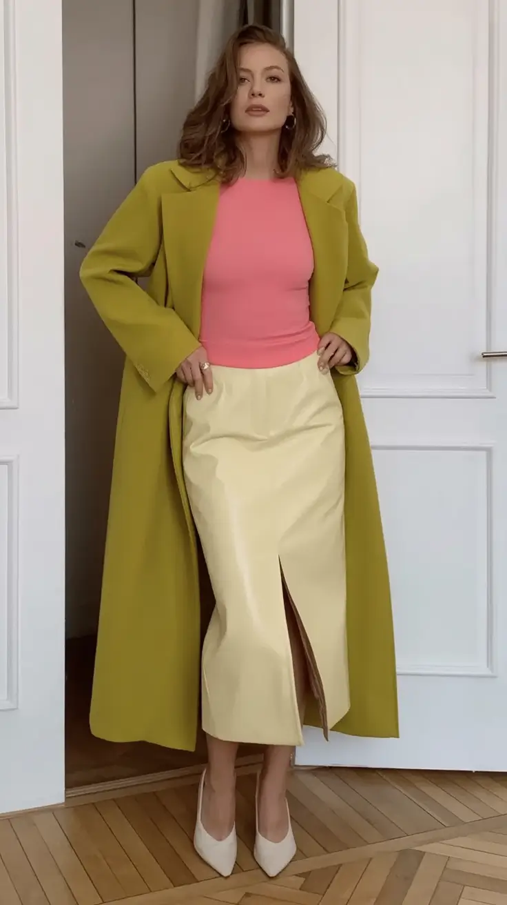 Fall outfits ideas for a fashionable 2025 lookbook Colorblock Energy With A Retro Mood