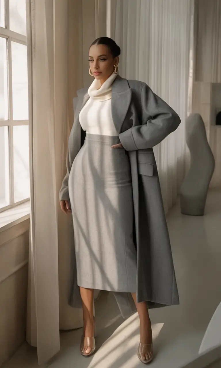 Fall outfits ideas for a fashionable 2025 lookbook Soft Minimalism With Sharp Structure