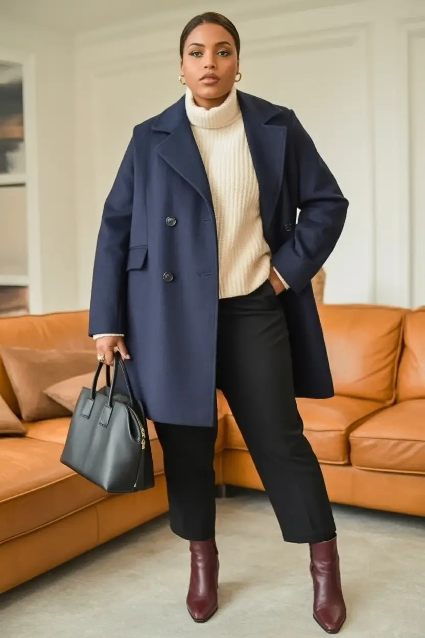 2025 Fashion Capsule Wardrobe for Plus Sizes Women Cozy Neutral Statement
