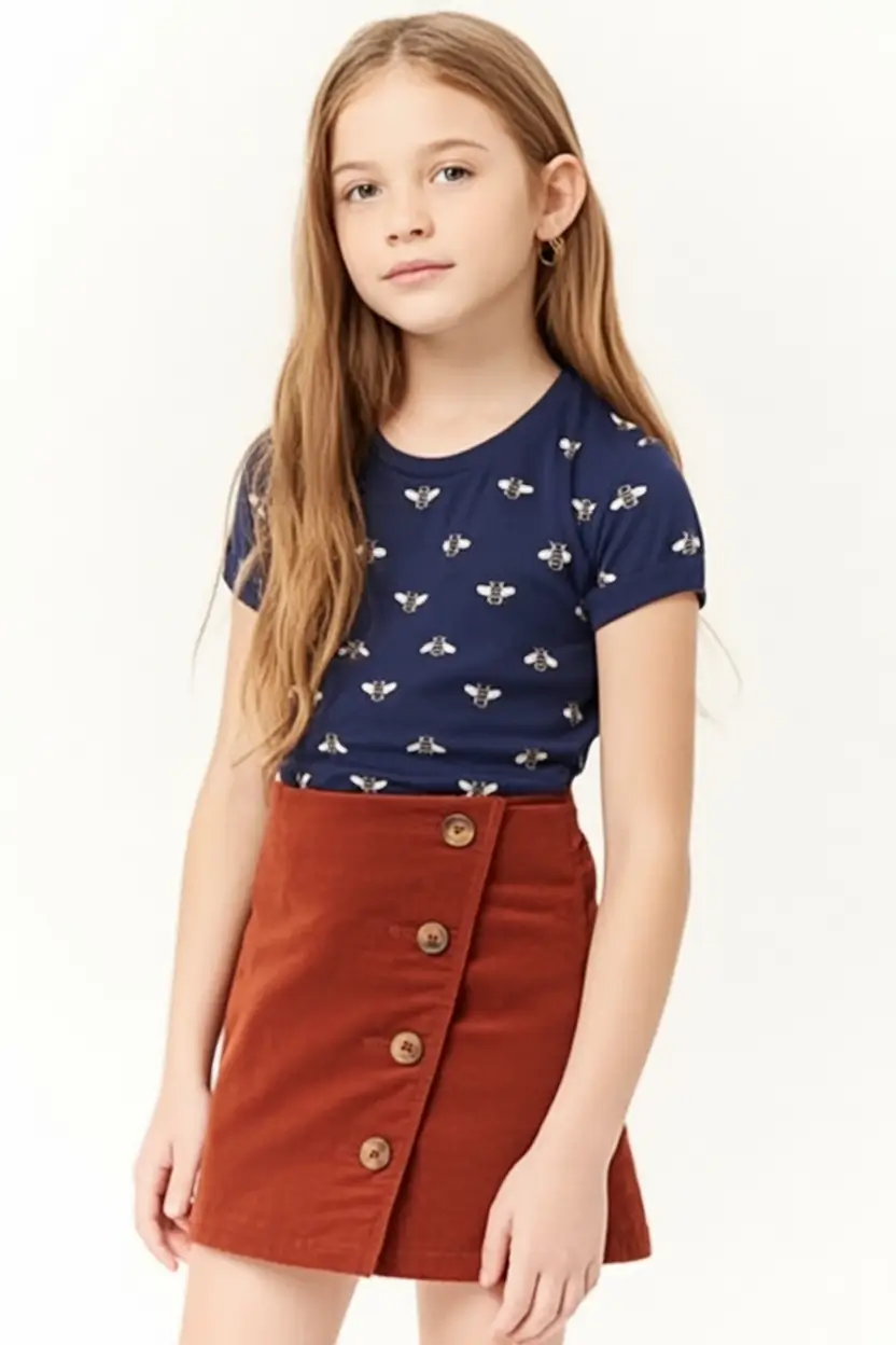 first day of school outfits ideas 2025 Sweet Bees and Terracotta Skirts