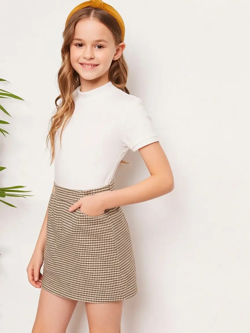first day of school outfits ideas 2025 Retro Charm with a Mustard Pop