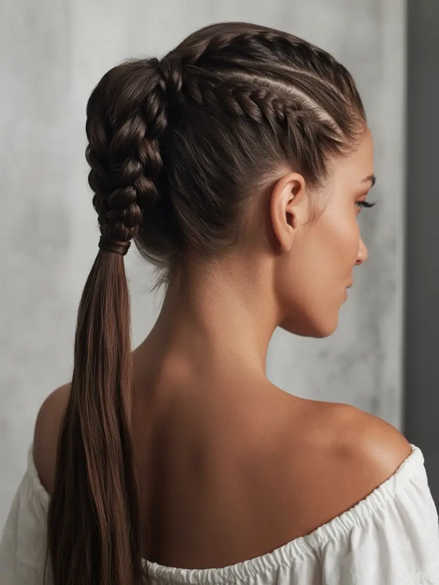 Fresh Hairstyles for July 2025 Fierce Braided Ponytail Upgrade