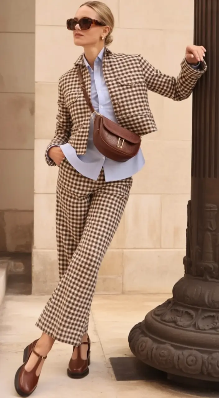 How to dress business casual this fall - outfits ideas 2025 Fall Plaid Reimagined