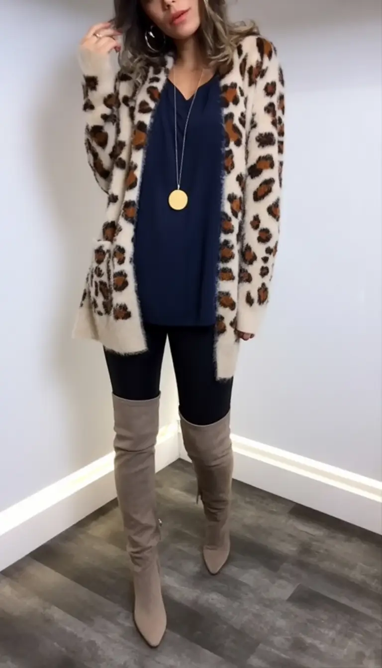 How to style boots this fall - trendy outfits inspiration 2025 Fierce Prints & Elevated Basics