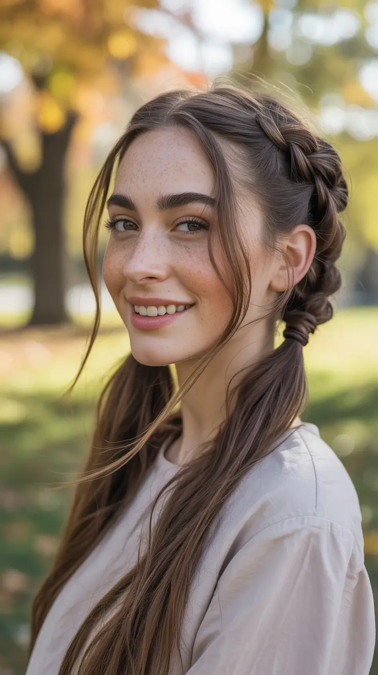 labor day hairstyles ideas 2025 Twisted Twin Pigtails