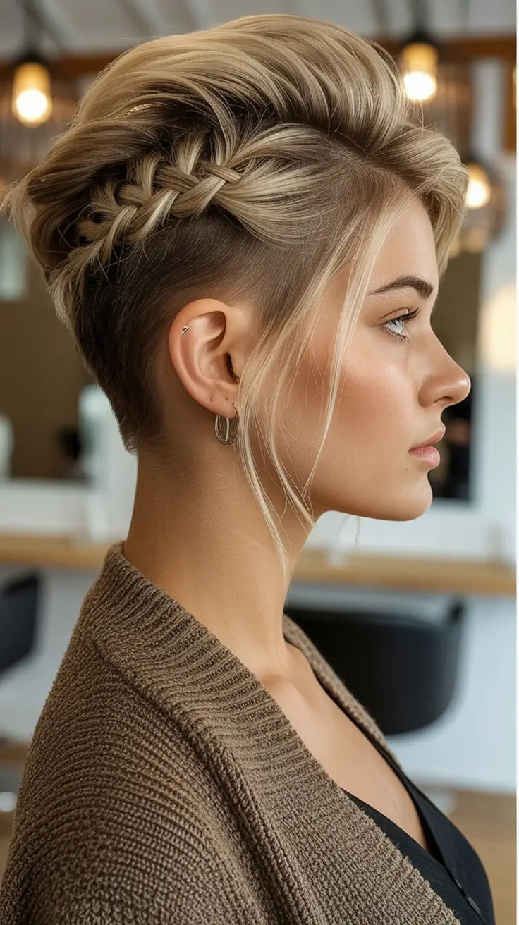 labor day hairstyles ideas 2025 Edgy Undercut Crown