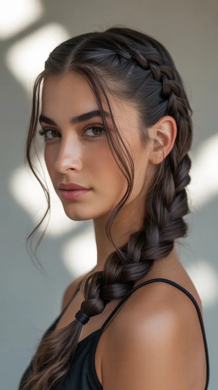 labor day hairstyles ideas 2025 Double French Drama