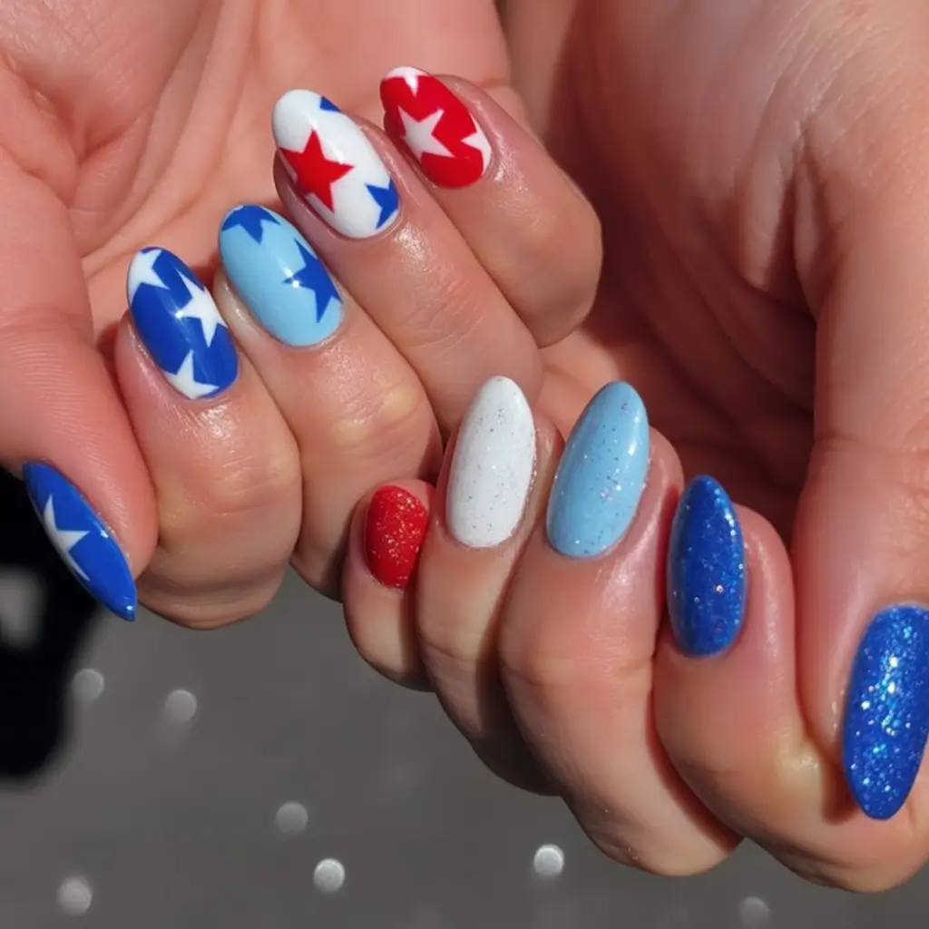 labor day nails ideas 2025 Pop Star Parade