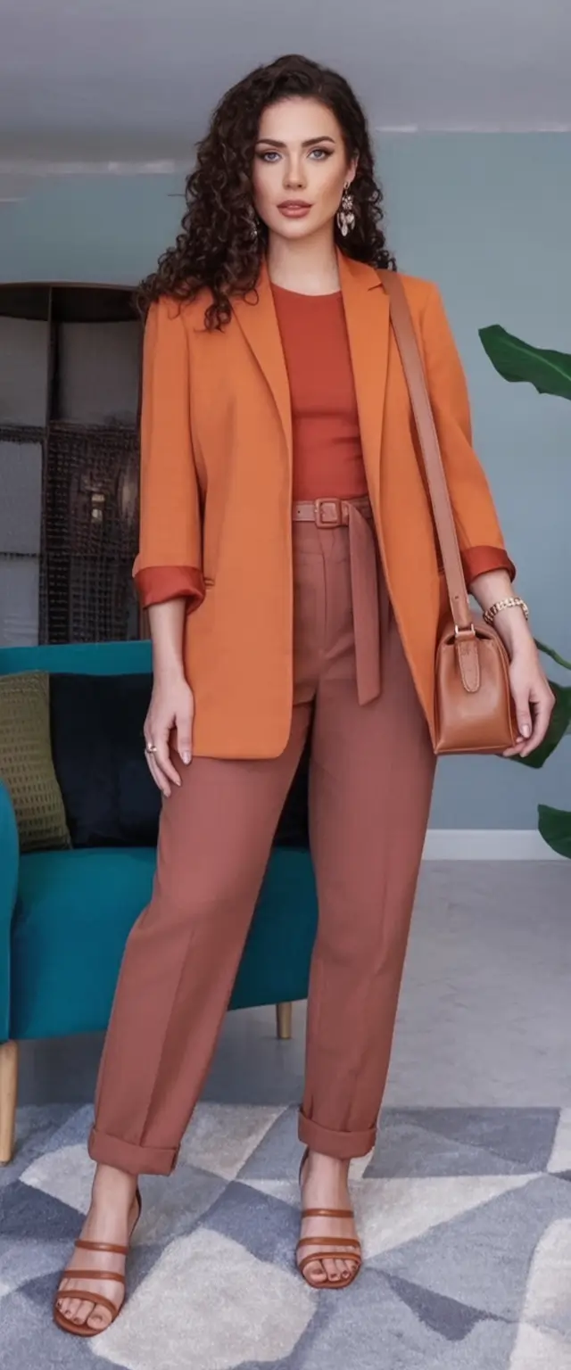 Minimalist Fall Fashion: Capsule Closet Ideas 2025 Warm Spice Office Chic