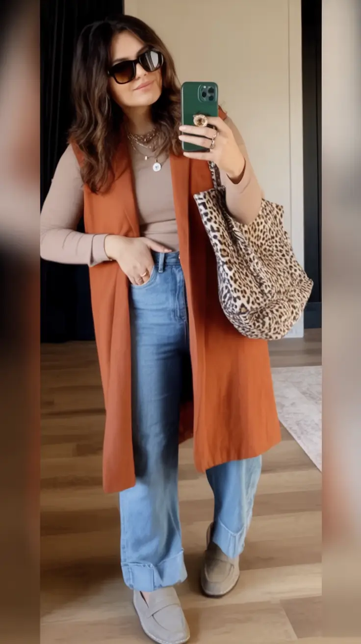 mom outfits ideas for fall 2025 Effortless with a Wild Twist