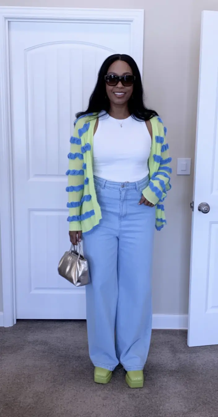 mom outfits ideas for fall 2025 Color Pop for the Bold Mom