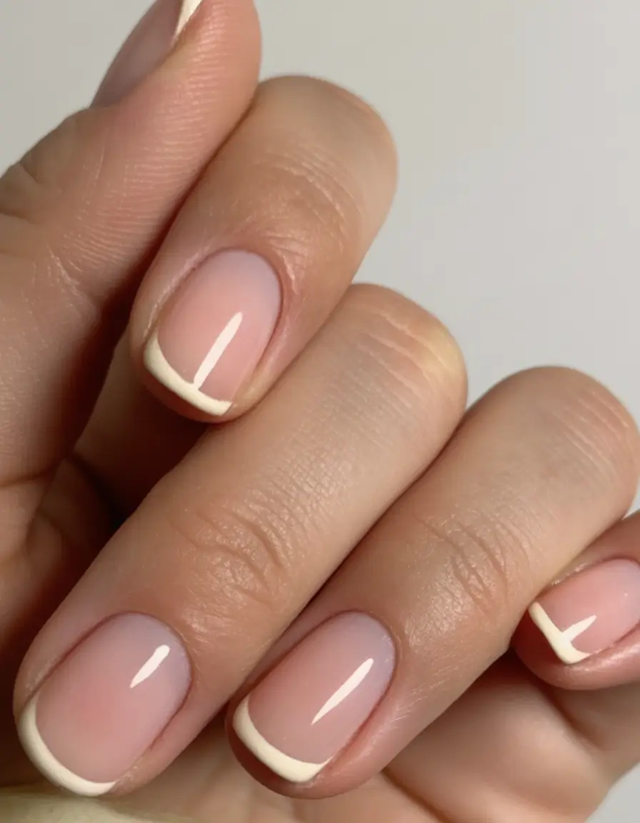 Must-Try Butter Yellow Nails That Scream Summer Vibes Soft French Micro-Tips In Butter Cream