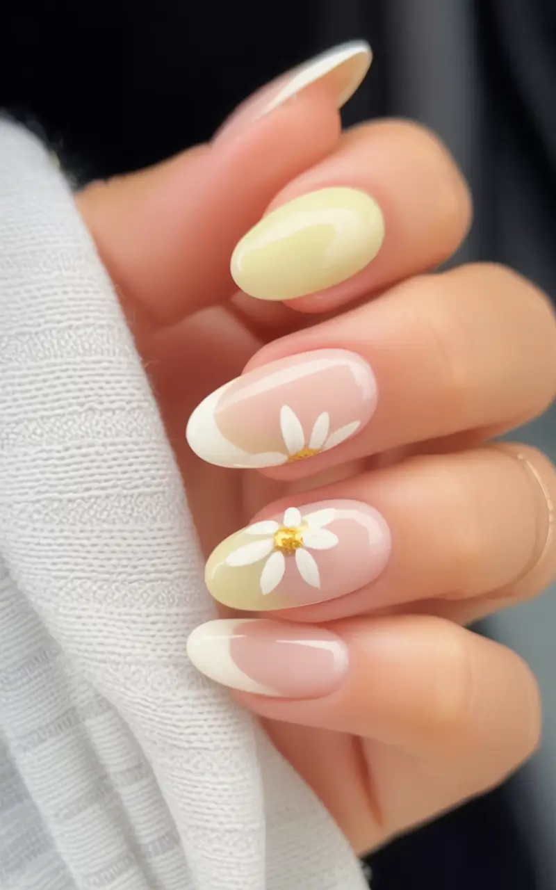 Must-Try Butter Yellow Nails That Scream Summer Vibes Fresh Petals and Creamy Tips