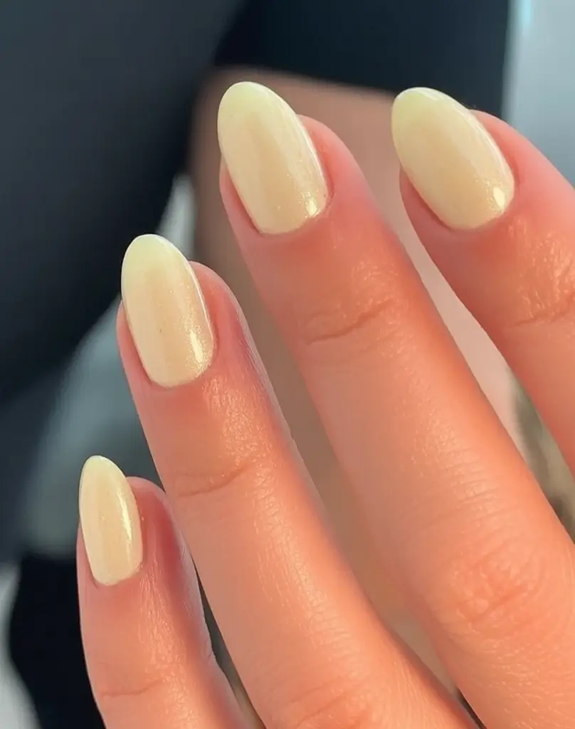 Must-Try Butter Yellow Nails That Scream Summer Vibes Sheer Butter Simplicity