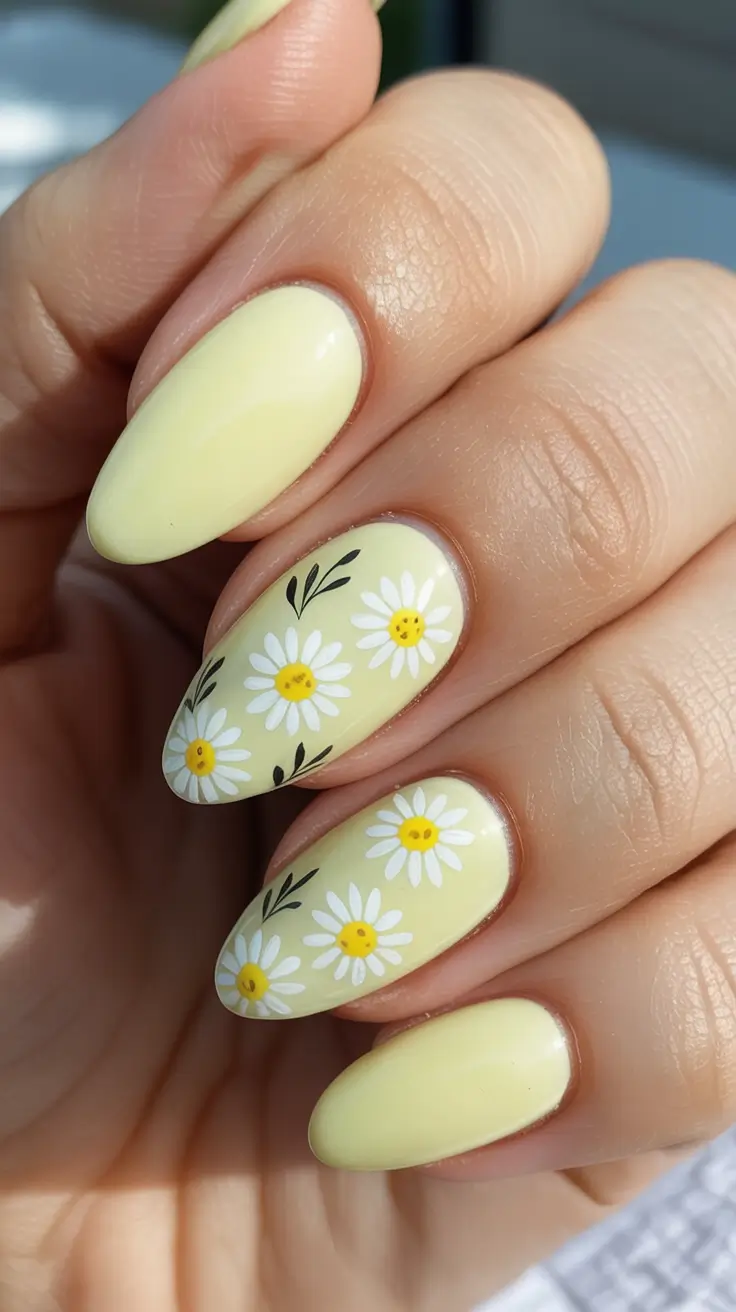 Must-Try Butter Yellow Nails That Scream Summer Vibes Daisy Days And Glossy Dreams