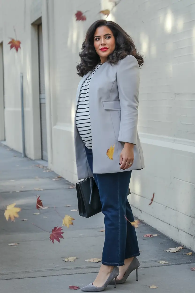 Pregnancy Style Goals: Fall outfits Inspo for 2025 Effortless Power Look