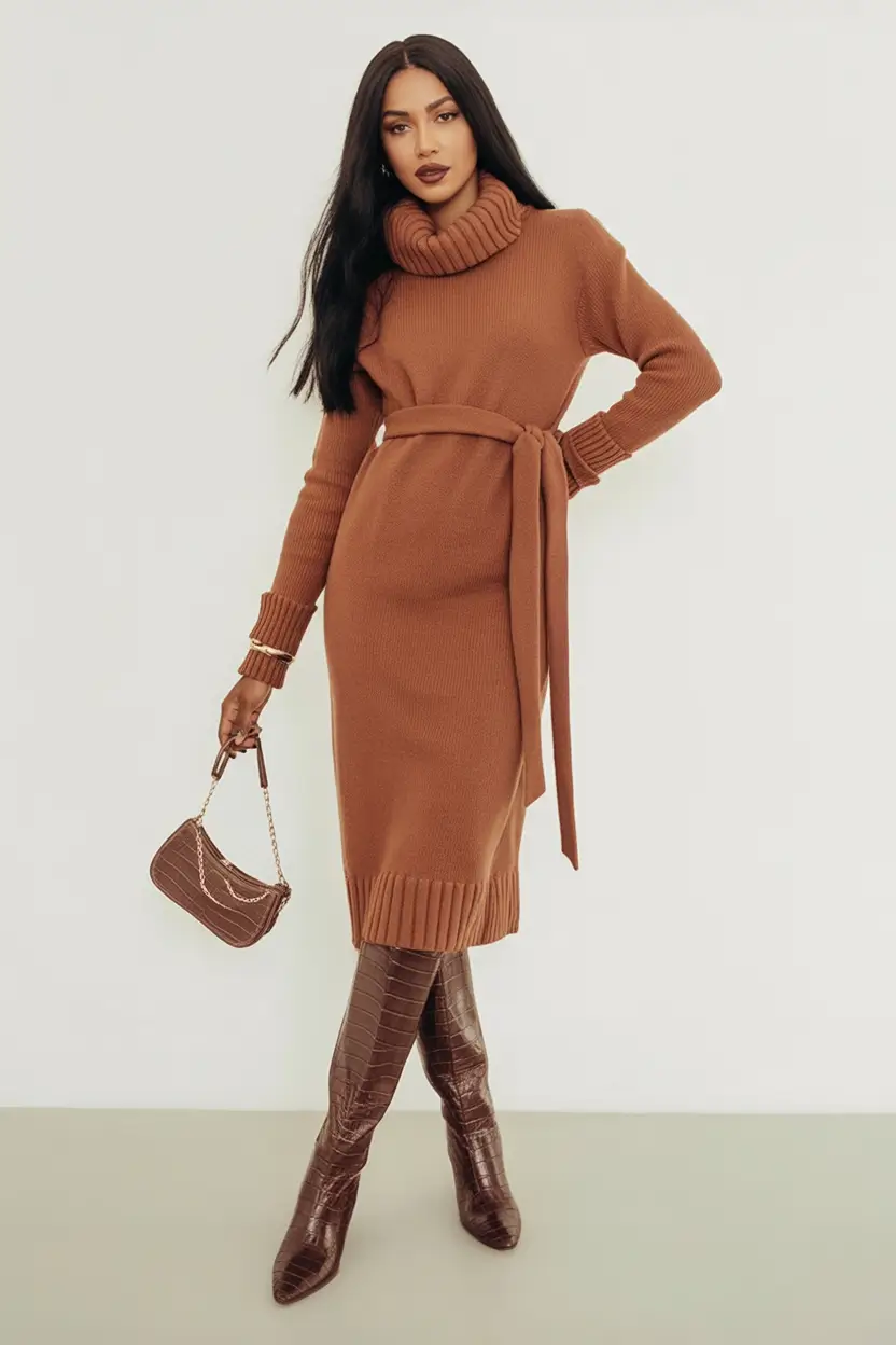Pregnancy Style Goals: Fall outfits Inspo for 2025 Cozy Cinnamon Elegance
