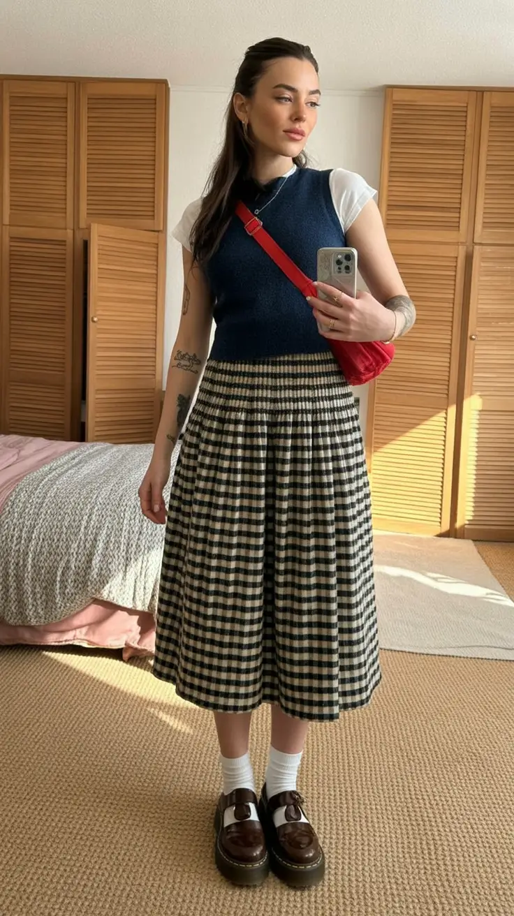 Stylish First Day of School outfits for 2025 Preppy Vintage With a Modern Pop