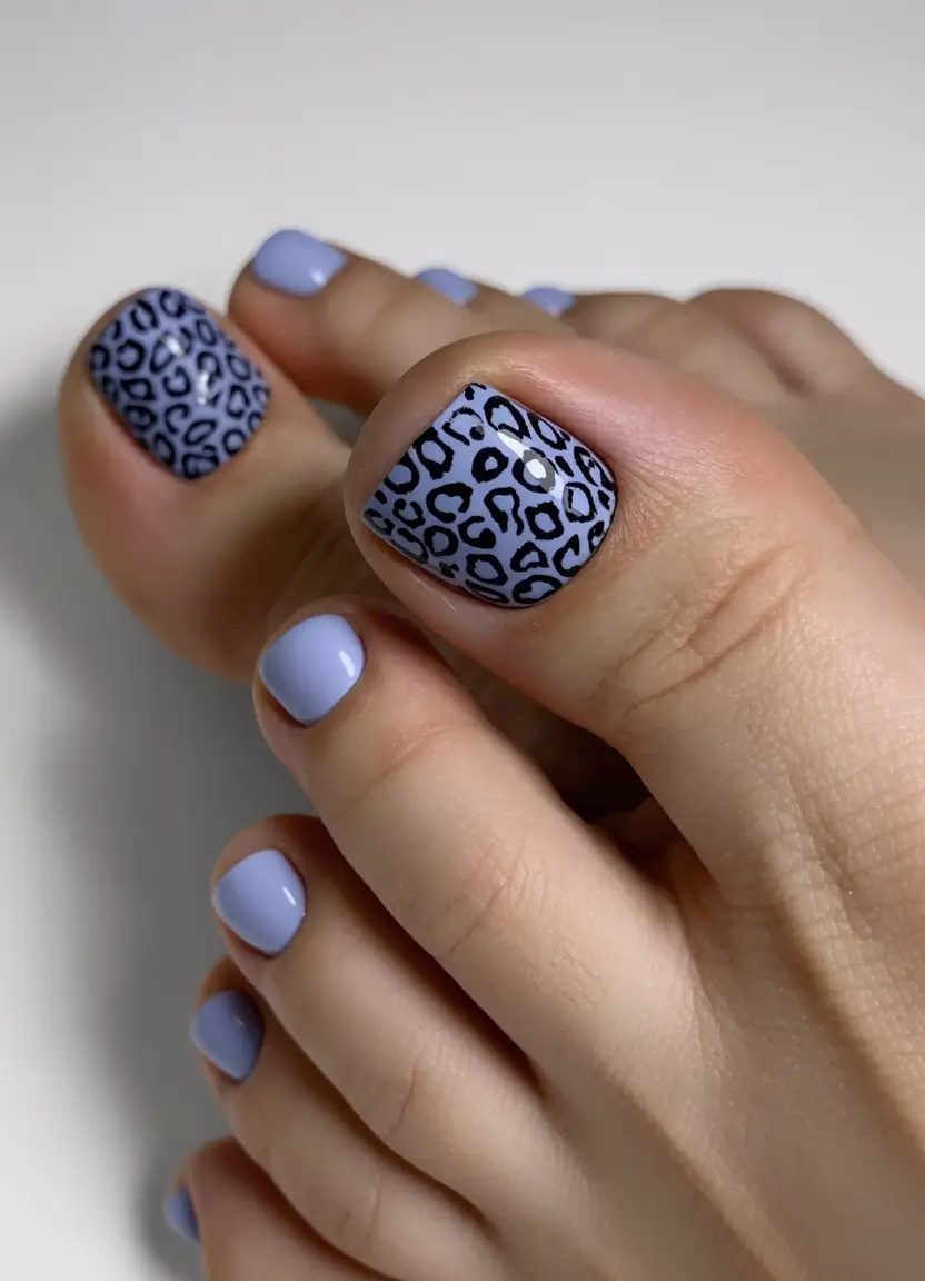 Toe Nail Ideas to Try This August 2025 Lavender Panther