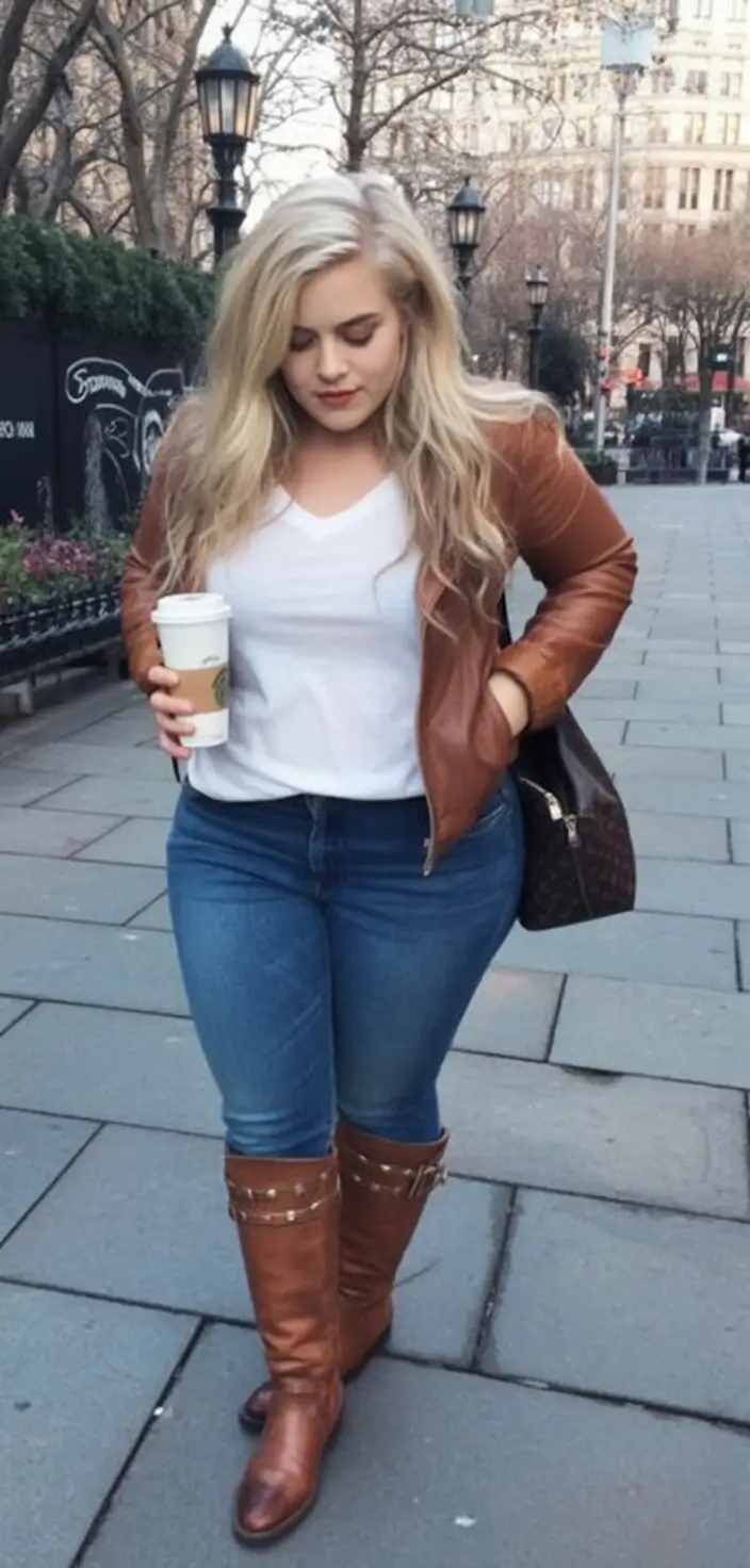 fall plus size outfits Weekend Layers with City Swagger