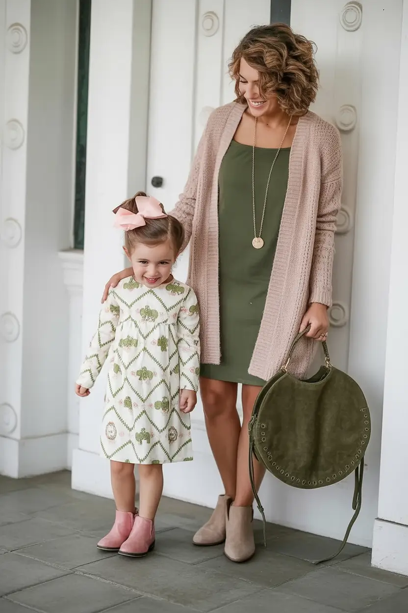 What to Wear for Fall Family Photos in 2025 Soft Neutrals with Olive Layers