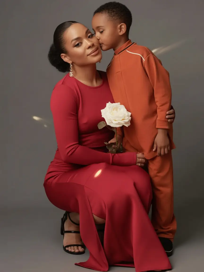 What to Wear for Fall Family Photos in 2025 Red and Rust Minimalism